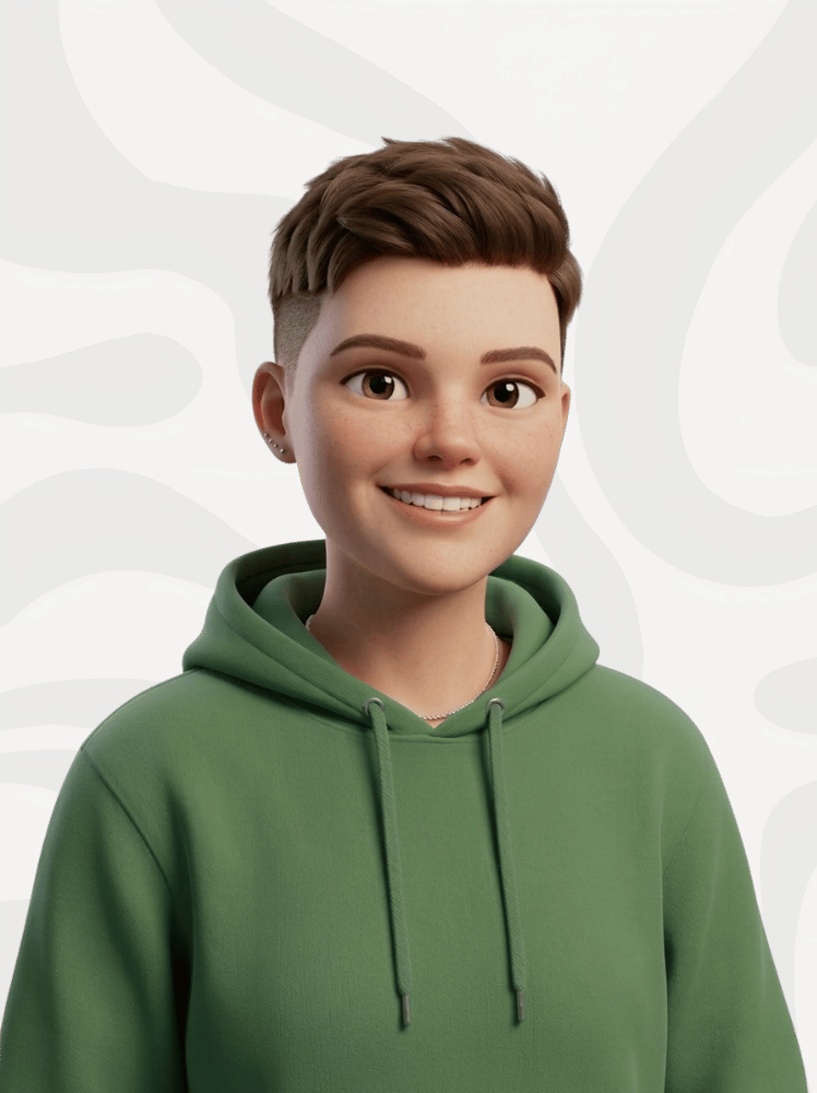 avatar charlotte dimpre émotion joie fond motif