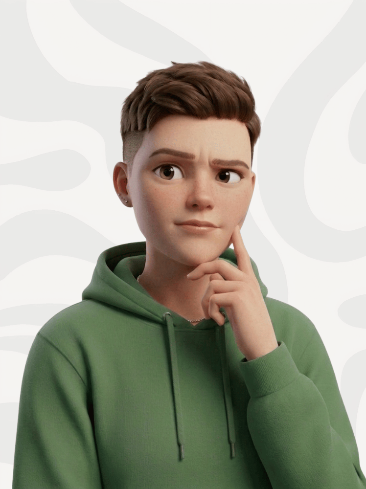 avatar charlotte dimpre émotion réflexion fond motif